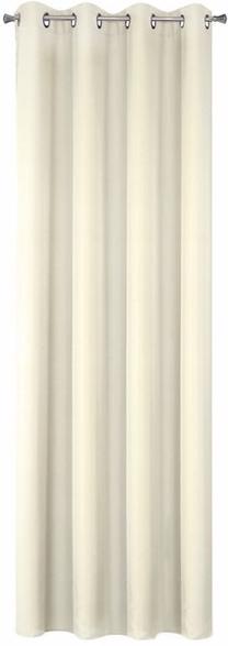 Naktinė užuolaida ZKXT-06, kreminė sp., 140 cm x 250 cm