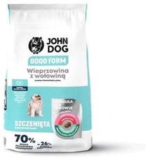 Сухой корм для собак John Dog Good Form Pork with Beef, говядина/свинина, 3 кг