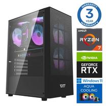 Stacionarus kompiuteris Intop Ryzen 7 7700X, DDR5 16 GB, SSD 500 GB, Nvidia GeForce RTX 3060 12 GB GDDR6, Windows 11 Pro