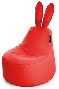 Sėdmaišis Baby Rabbit Pop fit, raudona sp., 120 l
