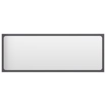 Spogulis VLX Bathroom Mirror, stiprināms, 100 cm x 37 cm, gaiši pelēka krās.