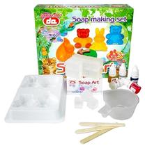 Ziepju gatavošanas komplekts Soap Art Animals, daudzkrāsaina