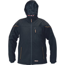 Darbinis švarkas universalus Australian Line Emerton, juoda sp., 2XL dydis