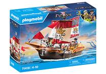 Konstruktorius Playmobil Pirates Small Pirate Ship 71418, 101 vnt., įvairių spalvų