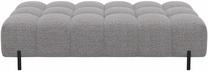 Pufas Ferivo Sola 04 Boucle, šviesiai pilka sp., 137 cm x 68 cm x 37 cm