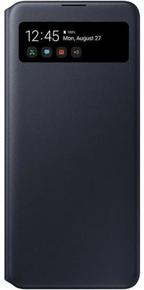 Telefono dėklas Samsung S View Wallet, juoda sp., Samsung
