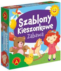 Piešimo rinkinys Alexander Szablony Kieszonkowe – Zabawa, įvairių spalvų