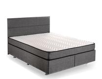 Lova dvigulė Kalune Design Silver, 140 x 190 cm, pilka sp., su čiužiniu