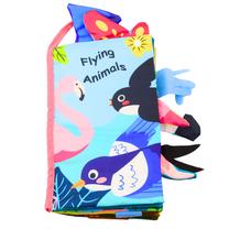 Буклет с занятиями для малышей Lean Toys Birds, 21 см, многоцветный