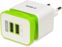 Telefono įkroviklis iBOX C-33, Micro USB/2 x USB, balta sp.