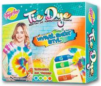 Набор для декорирования Stnux Tie Dye STN 6574, синий цв./красный цв./желтый цв.