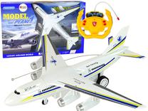 Rc самолет Lean Toys, белый цв.