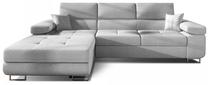 Kampinė sofa Armando Sawana 21, pilka sp., kairinė, 280 x 205 cm x 90 cm