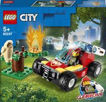 Konstruktorius LEGO City Miško gaisras 60247, 84 vnt.