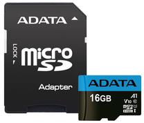 Карта памяти Adata Micro SDHC C10 Premier Adata, 16 GB