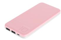 Lādētājs-akumulators (Power bank) Puridea S2, 10000 mAh, rozā krās.