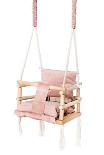 Piekarināmās šūpoles–krēsliņš Kruzzel Swing 3in1 H18027, 29 cm, 26 cm, rozā krās.