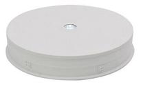 Stovas Puluz LED Rotating Turn-Table Display Stand White, 240 V, 30 cm