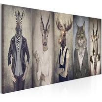 Reprodukcija Artgeist Animal Masks N7097-DKX150PWD, 150 cm x 50 cm