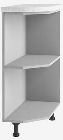 Apatinė virtuvinė spintelė MN, pilka, 30 cm x 52 cm x 85 cm