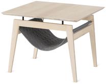 Gyvūno guolis Labbvenn Kikko Table, juoda sp./smėlio sp., 60 cm x 60 cm