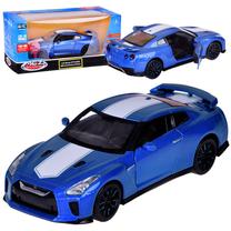 Игрушечная машина MSZ Nissan GT-R, 1:36, синий цв.