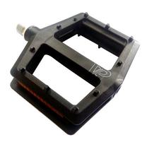 Pedalas VP Components, plienas/nailonas, juoda sp., 2 vnt.