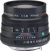 Objektyvas Pentax FA 77mm f/1.8 Limited Black