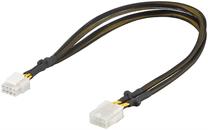 Vads Goobay PCIe 8pin female, PCIe 8pin male, 0.44 m