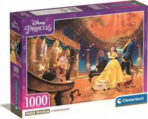 Пазл Clementoni Disney Princess 39854, 70 см x 50 см, 1000 шт., синий цв./коричневый цв./желтый цв.