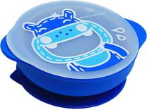 Dubenėlis Marcus & Marcus Suction Bowl With Lid Lucas, 1 m., silikonas, mėlyna sp.