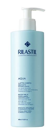 Kūno pienelis Rilastil Aqua, 400 ml