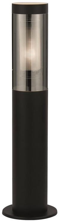 Brīvi stāvošs āra gaismeklis Searchlight Batton, 60W, E27, IP44, melna krās., 12 cm x 45 cm