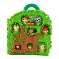 Figūrėlių rinkinys Fisher Price Little People Forest Animal Carrier, įvairių spalvų