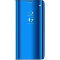 Чехол для телефона Mocco Clear View, голубой цв., Samsung
