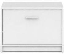 Batų dėžė Nepo Plus SFK1K-BI, balta, 70 cm x 34 cm x 50 cm