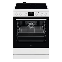 Elektrinė viryklė su elektrine orkaite AEG CCB6440CBW