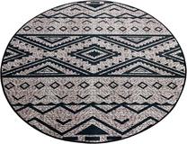 Vonios grindų kilimėlis Foutastic Tent 359CHL4795, įvairių spalvų, 200 cm x 200 cm, Ø 200 cm