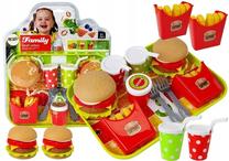 Rotaļu virtuves piederumi Lean Toys Family Small Cutlery, daudzkrāsaina