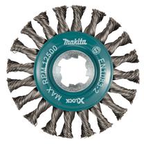 Vielinis diskinis šepetys Makita X-LOCK, 115 mm