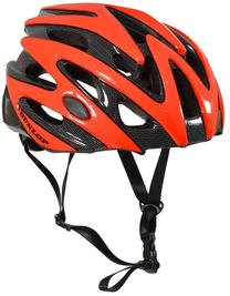 Шлемы велосипедиста универсальный Dunlop MTB, черный цв./красный цв., M (55-58cm)