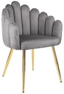Krėslas Homla Lana ALL 850023, pilka sp., 56 cm x 55 cm x 83 cm