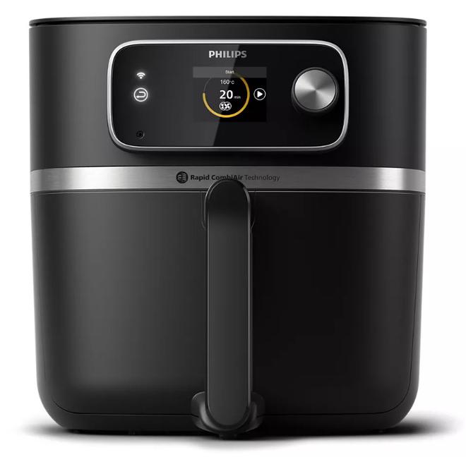 Karšto oro gruzdintuvė Philips HD9880/90, juoda sp., 2200 W, 8.3 l | Buitinė technika | Senukai.lt | 0