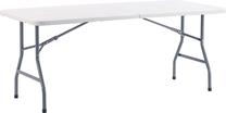 Lauko stalas OTE Cater, balta sp., 180 cm x 74 cm x 74 cm