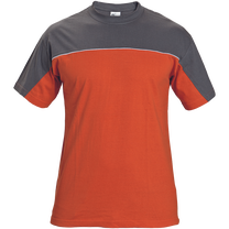 T-krekls vīriešu Australian Line Desman, oranža krās./pelēka krās., 2XL izmērs