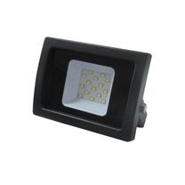 Prožektor ilma liikumisandurita, seinakinnitus E019, 10 W, 800 lm, 4000 °K, IP65, must v.