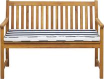 Lauko suoliukas Beliani Vivara, ruda sp./aukso sp./balta sp., 120 cm x 61 cm x 88 cm