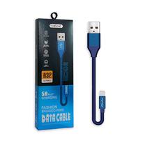 Kabelis Nafumi NFM-A32, USB Type-C, 30 cm, mėlyna sp.