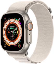 Viedais pulkstenis Apple Watch Ultra GPS + Cellular 49mm Medium LT, titāna krās.