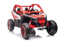 Детский электрический багги Lean Cars Can-am RS DK-CA001 4x4, красный цв.